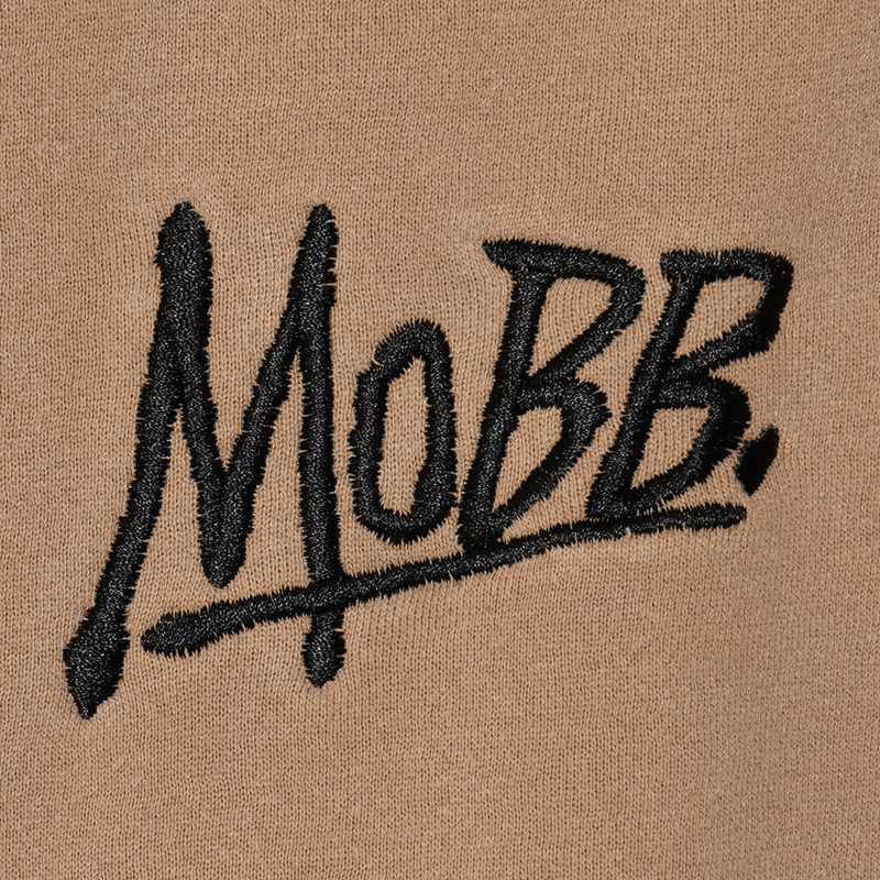 OG BOXY PIGMENT ZIP HOODIE -BEIGE-