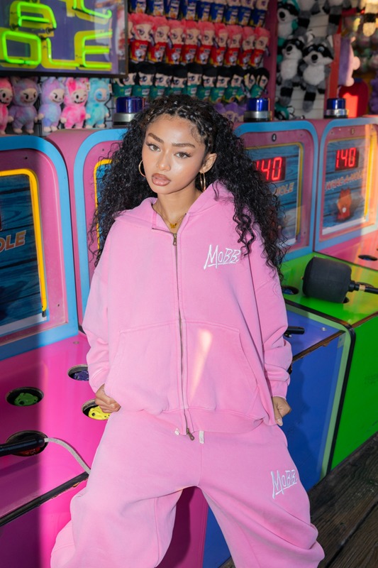 OG BOXY PIGMENT ZIP HOODIE -BEIGE-
