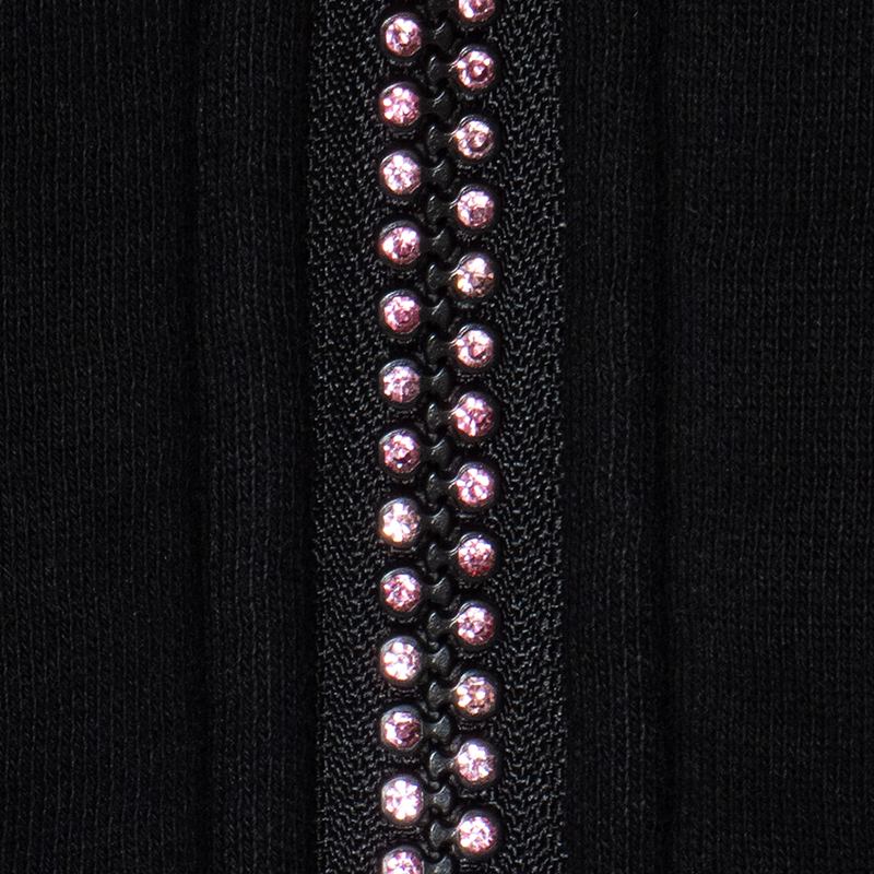 OG STONE ZIP HOODIE -BLACK/PINK-