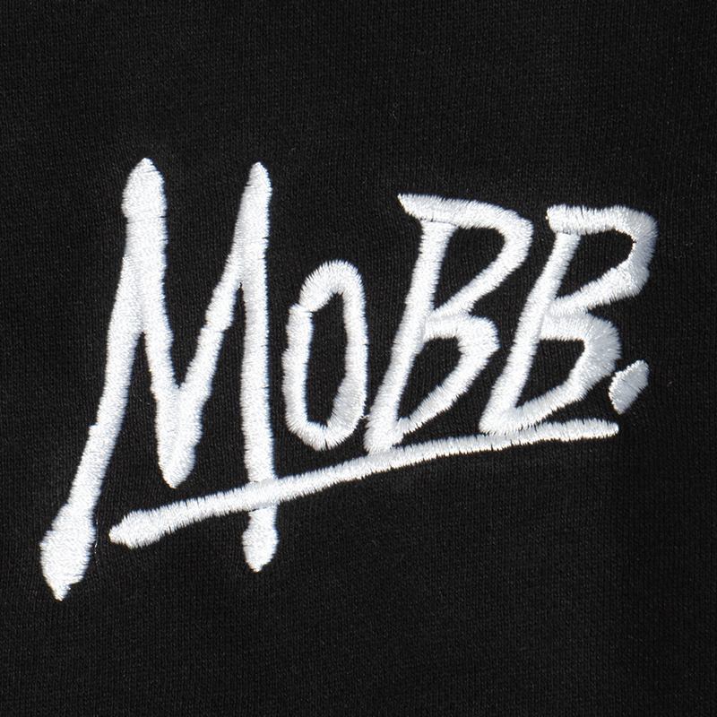 OG BOXY ZIP HOODIE -BLACK-