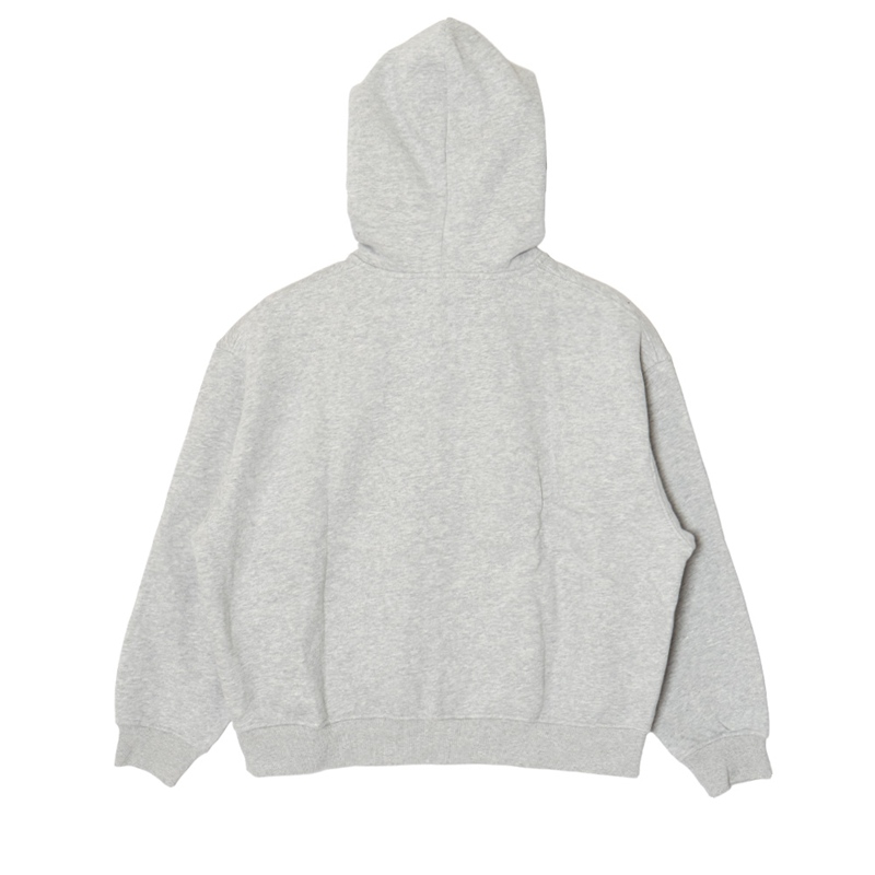 OG BOXY ZIP HOODIE -GREY-