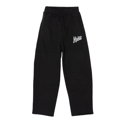 OG CURVED SWEAT PANTS -BLACK-