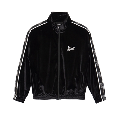 OG STONE VELOR TRACK JACKET -BLACK-
