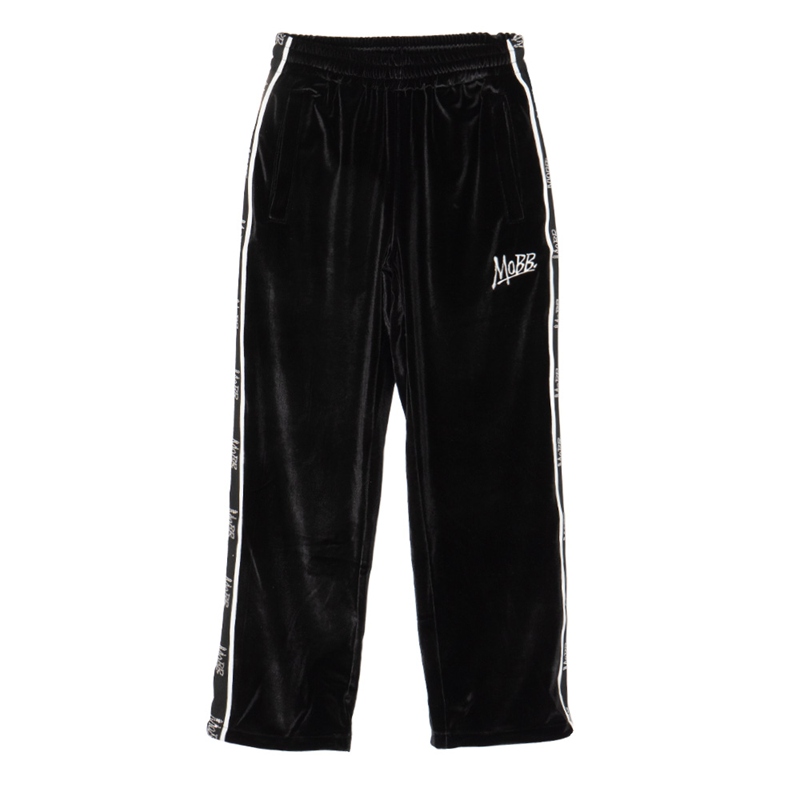 OG STONE VELOR TRACK PANTS -BLACK-