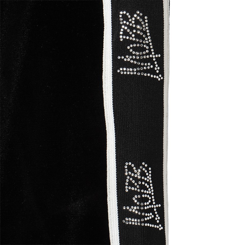 OG STONE VELOR TRACK PANTS -BLACK-