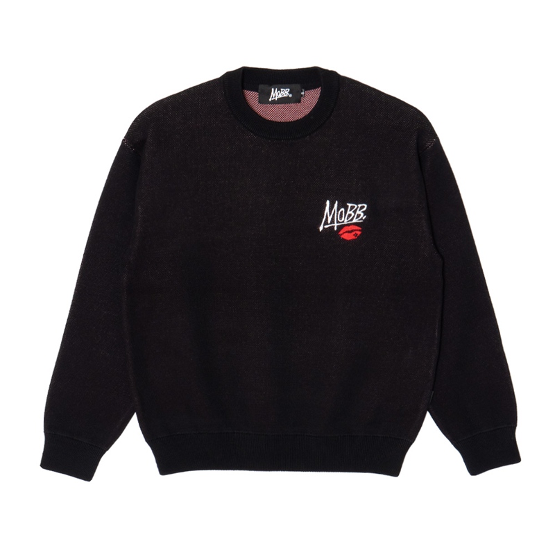 GLITTER KISS KNIT -BLACK-