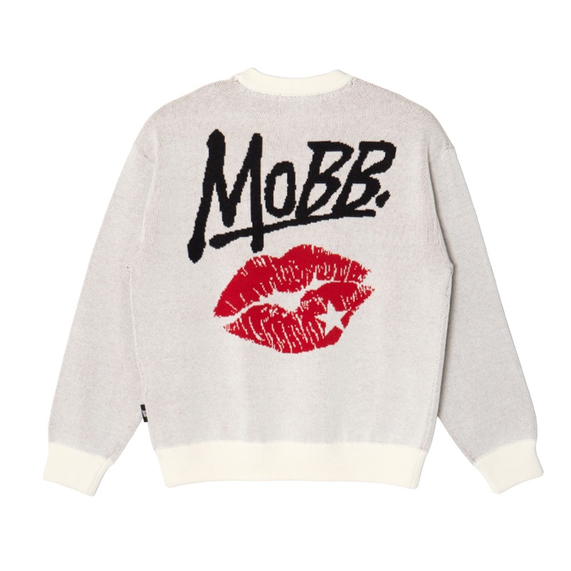 GLITTER KISS KNIT -WHITE-
