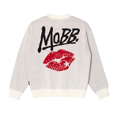 GLITTER KISS KNIT -WHITE-