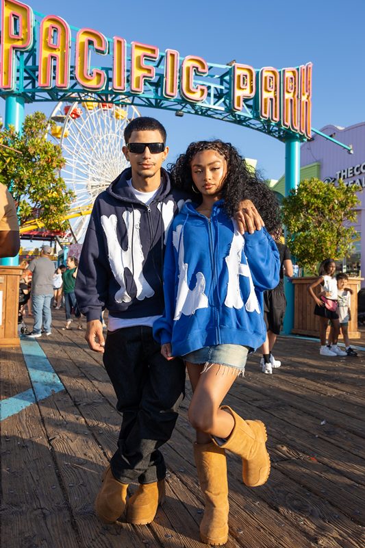 NY WAPPEN ZIP HOODIE -NAVY-