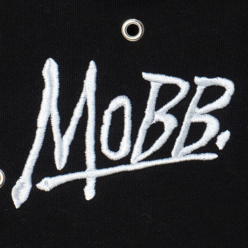 OG EYELET HOODIE -BLACK-