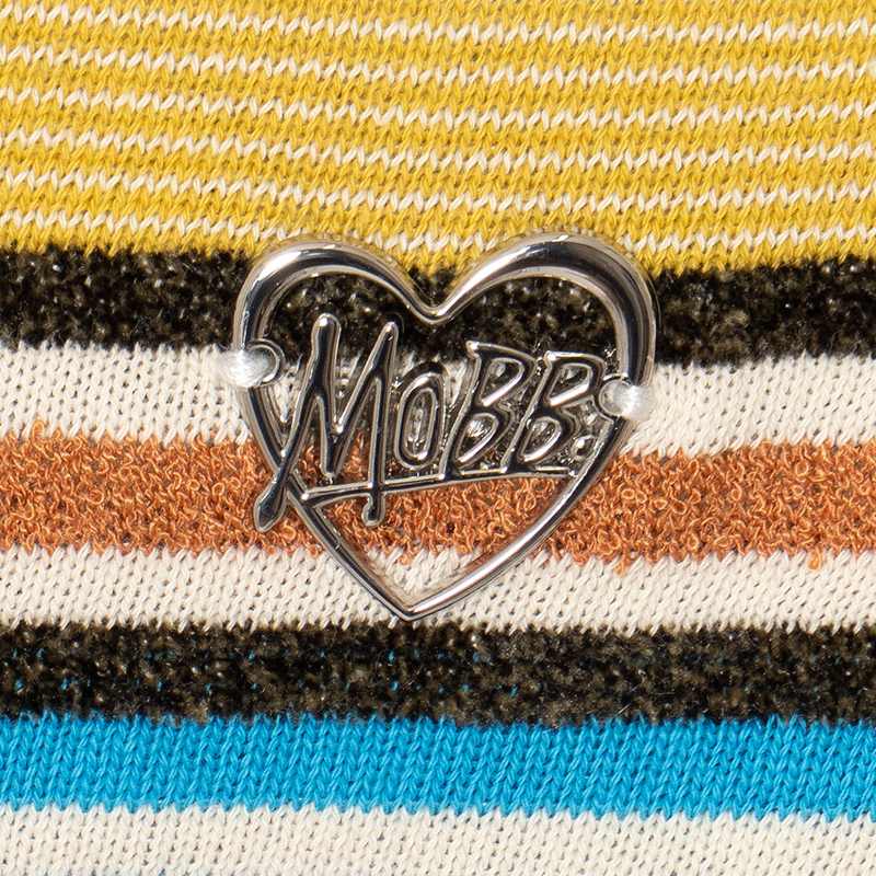 OG METAL BORDER KNIT -BLUE- (LADIES)