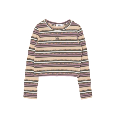 OG METAL BORDER KNIT -OLIVE- (LADIES)