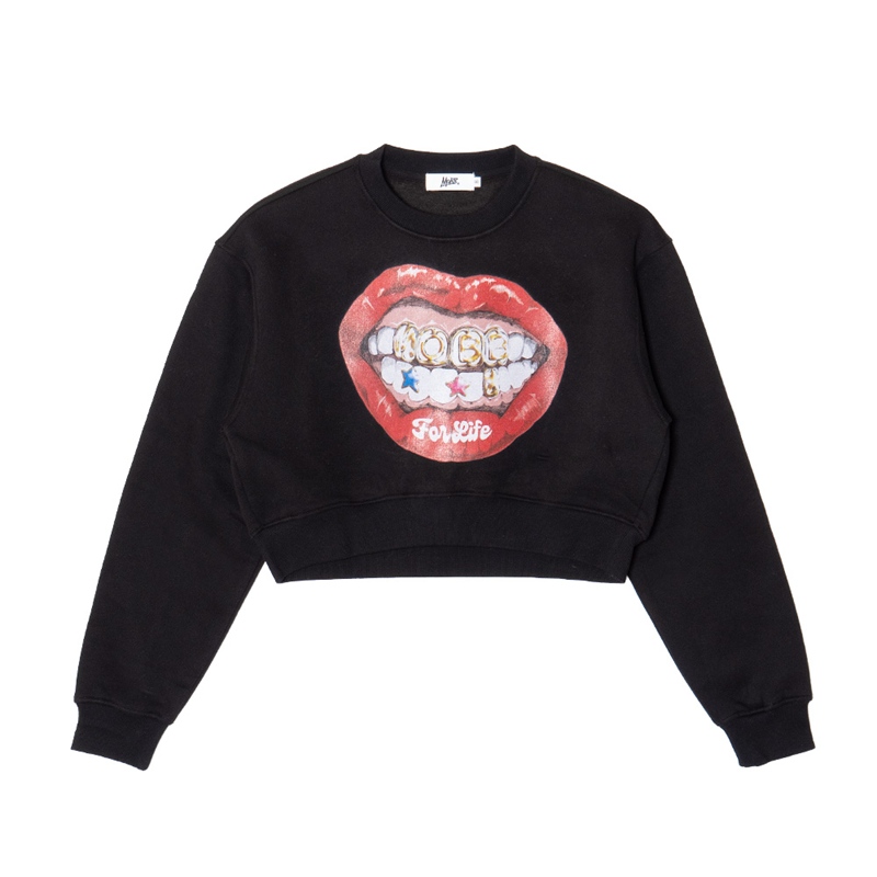 MOBB LIP SWEAT -BLACK- (LADIES)