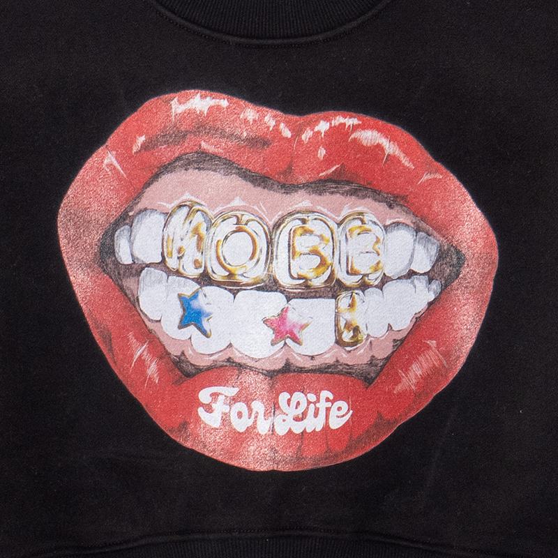 MOBB LIP SWEAT -BLACK- (LADIES)
