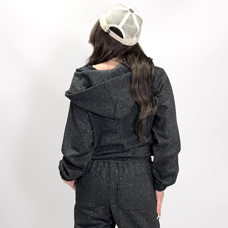 OG GLITTER PANTS -BLACK- (LADIES)