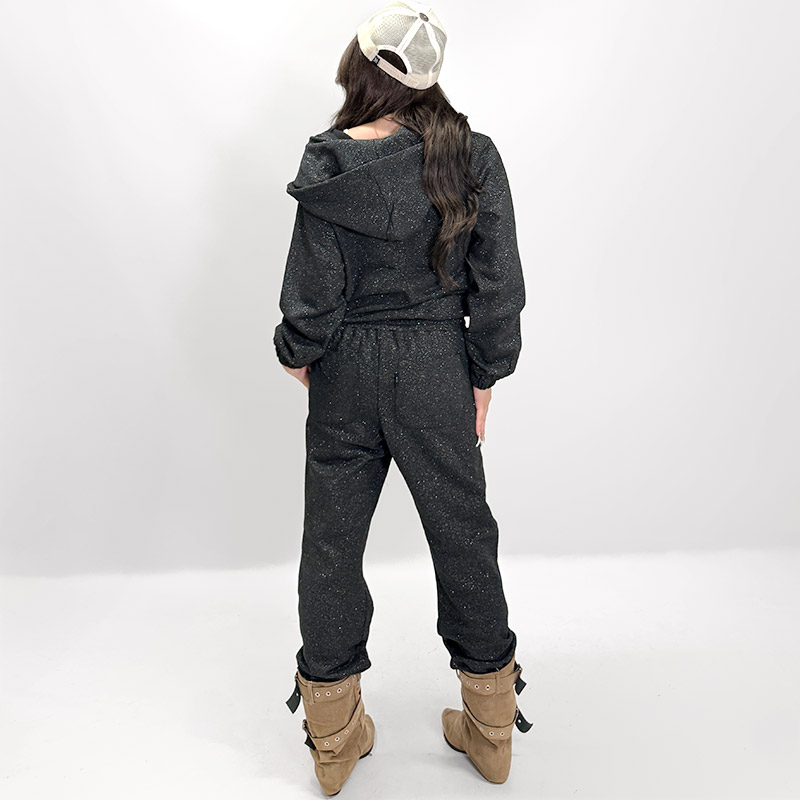 OG GLITTER PANTS -BLACK- (LADIES)