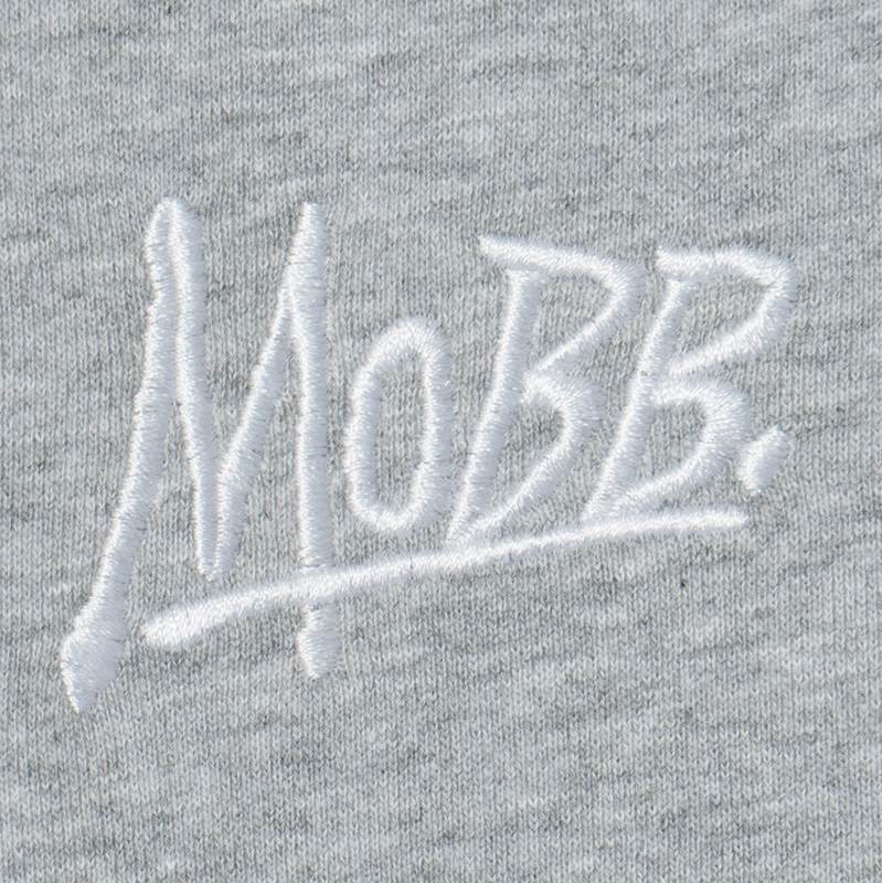 (S)OG EYELET OFF SHOULDER SWEAT -GREY- (LADIES)