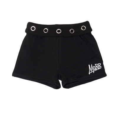 (S)OG EYELET SHORTS -BLACK- (LADIES)