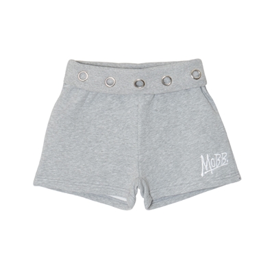 (S)OG EYELET SHORTS -GREY- (LADIES)