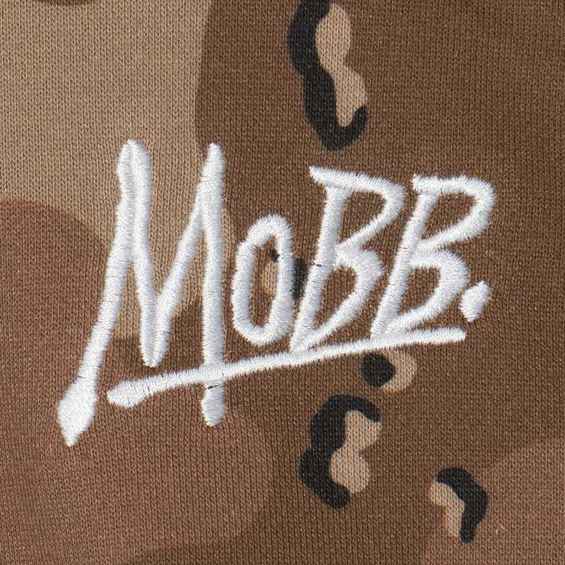 (C)OG EYELET OFF SHOULDER SWEAT -CAMO2- (LADIES)