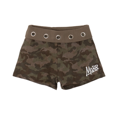 (C)OG EYELET SHORTS -CAMO- (LADIES)