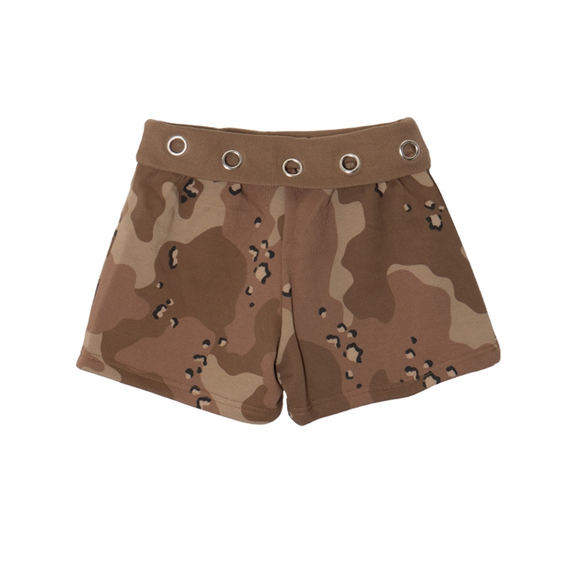 (C)OG EYELET SHORTS -CAMO2- (LADIES)