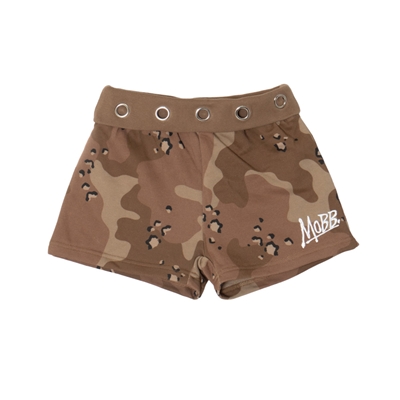(C)OG EYELET SHORTS -CAMO2- (LADIES)
