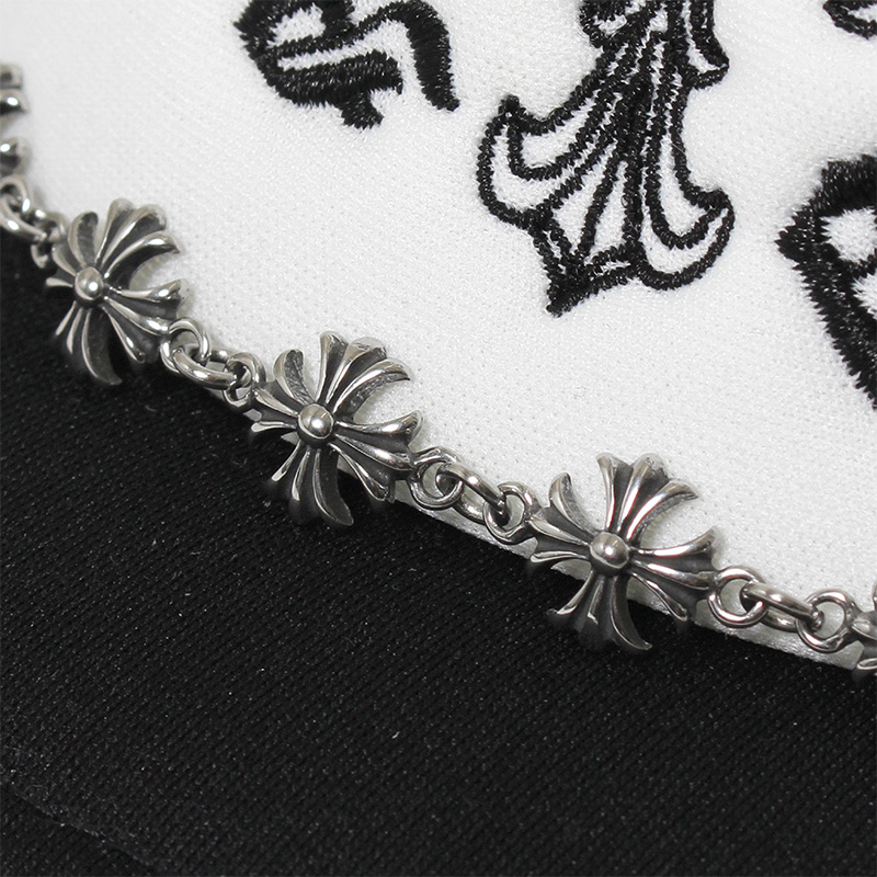 CROSS CHAIN MESH CAP -BLACK×WHITE-