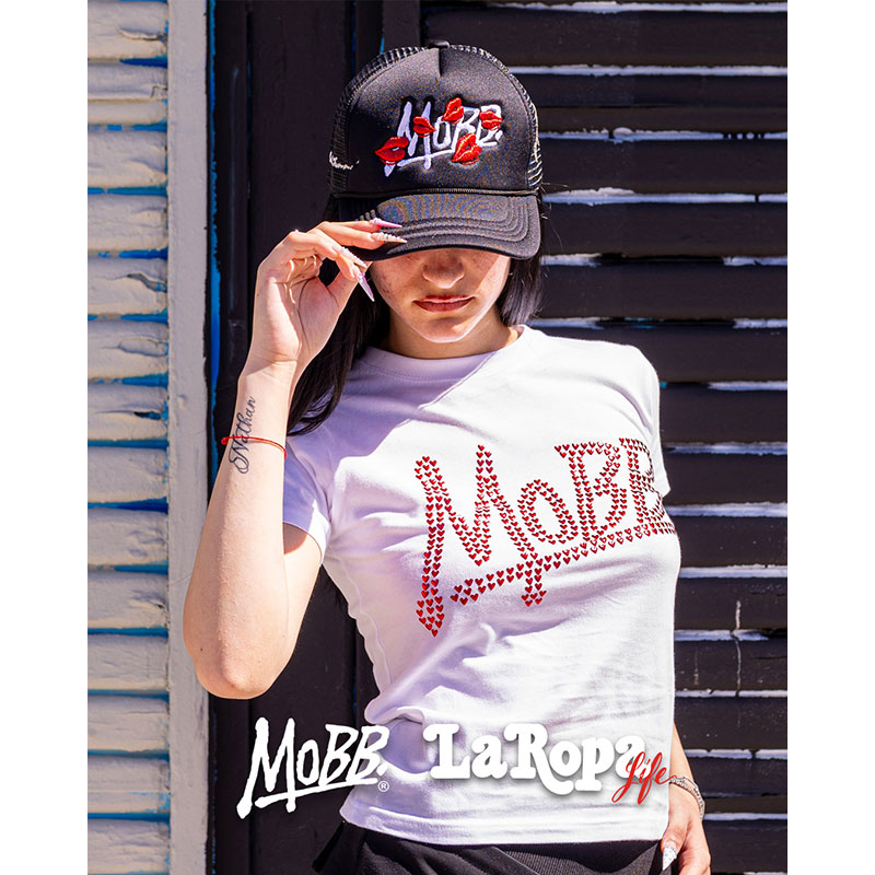【MOBB×LAROPA】OG KISS MESH CAP -BLACK-