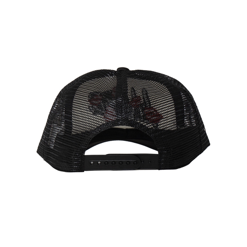 OG KISS MESH CAP -BLACK × WHITE-