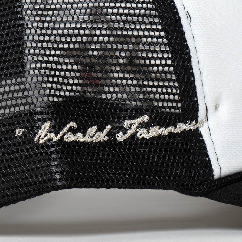 OG KISS MESH CAP -BLACK × WHITE-
