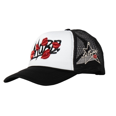 OG KISS MESH CAP -BLACK × WHITE-