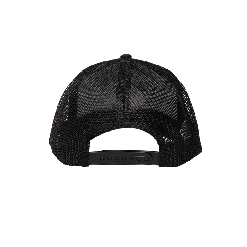 KISS RIVETS CHAIN MESH CAP -BLACK-
