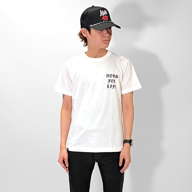KISS RIVETS CHAIN MESH CAP -BLACK-