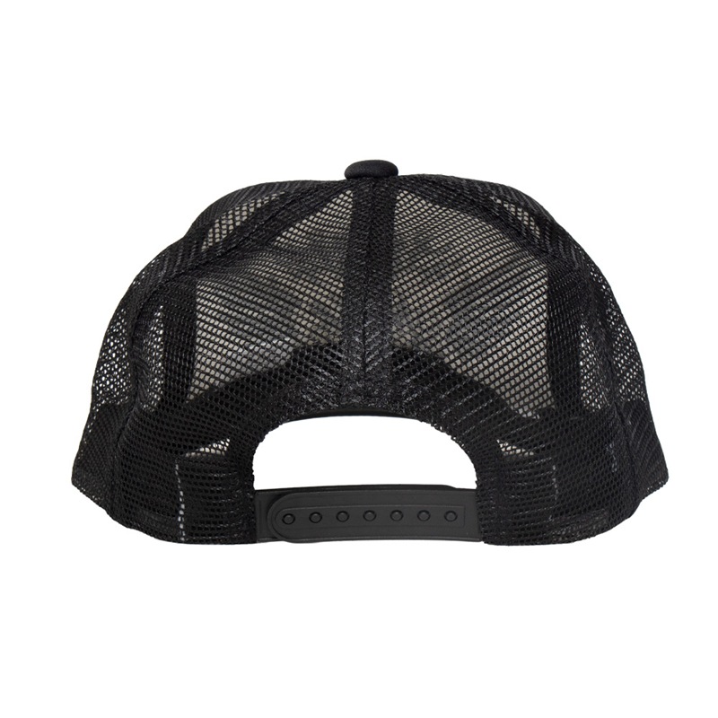 ANGEL CHAIN MESH CAP -BLACK×SILVER-