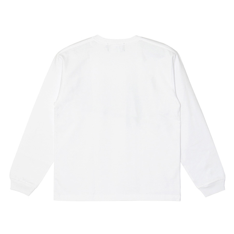 (P)MAGNUM WEIGHT L/S T-SHIRT -WHITE-