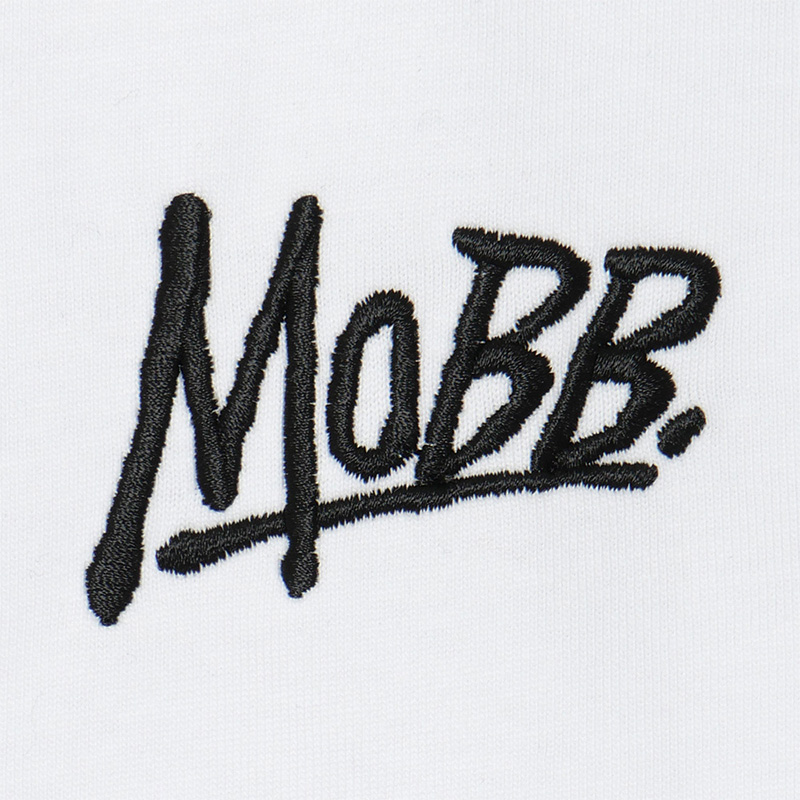 (E)MAGNUM WEIGHT L/S T-SHIRT -WHITE-