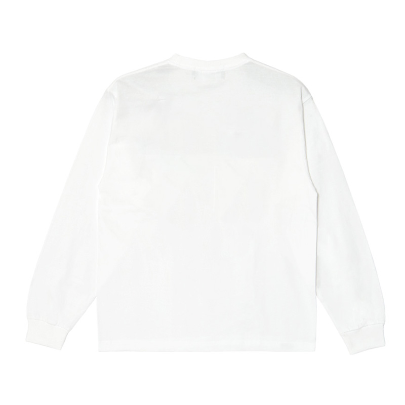 (E)OG L/S T-SHIRT -WHITE-
