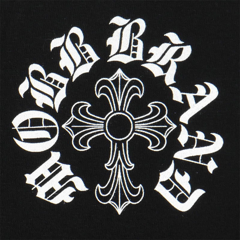 CROSS SLEEVE L/S T-SHIRT -BLACK-