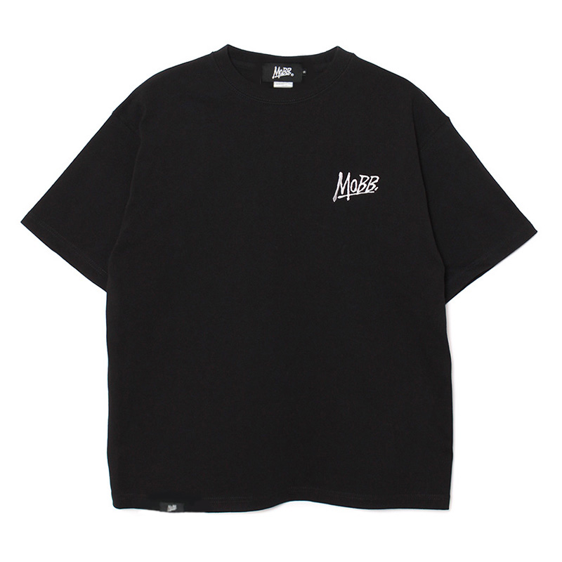 (E)MAGNUM WEIGHT S/S T-SHIRT -BLACK-