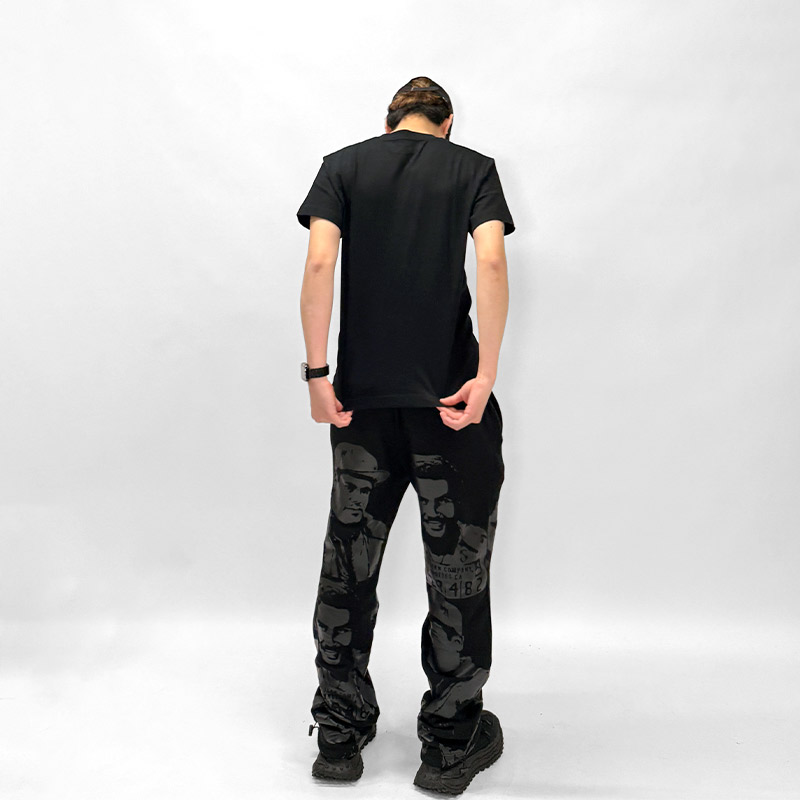 (P)OG S/S T-SHIRT -BLACK×PINK-