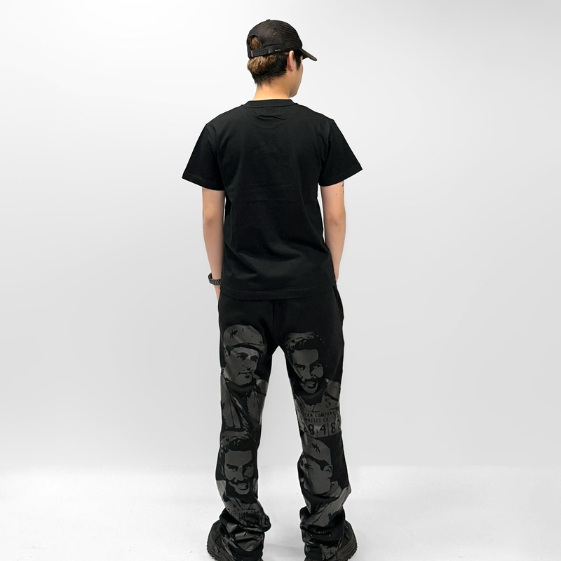 HEART DRIP WAPPEN T-SHIRT -WHITE-