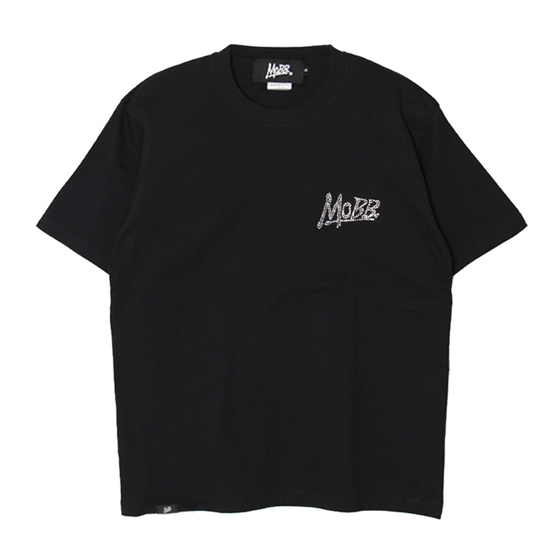 (S)OG STONE S/S T-SHIRT -BLACK-
