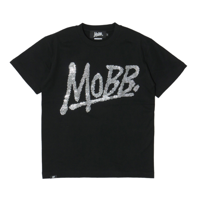 (L)OG STONE S/S T-SHIRT -BLACK-