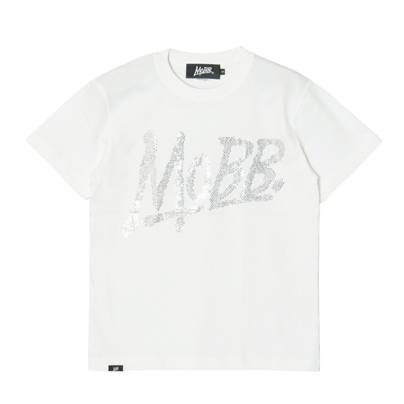(L)OG STONE S/S T-SHIRT -WHITE-