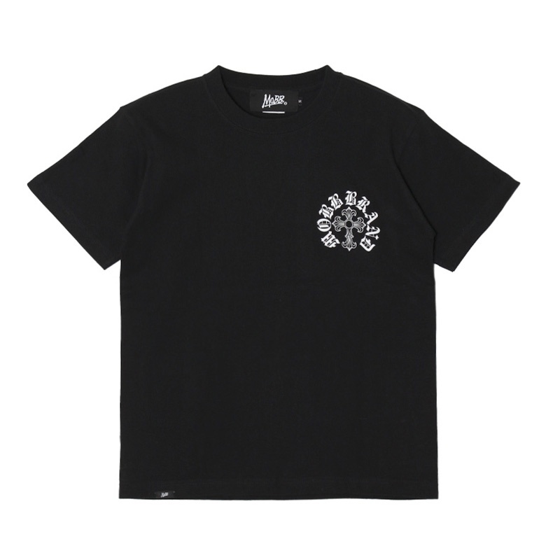 CROSS T-SHIRT -BLACK-
