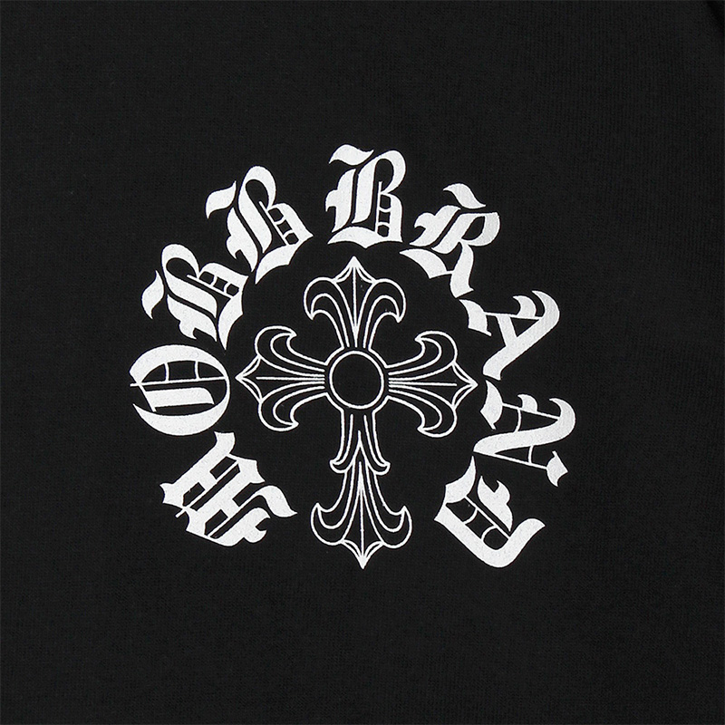 CROSS T-SHIRT -BLACK-