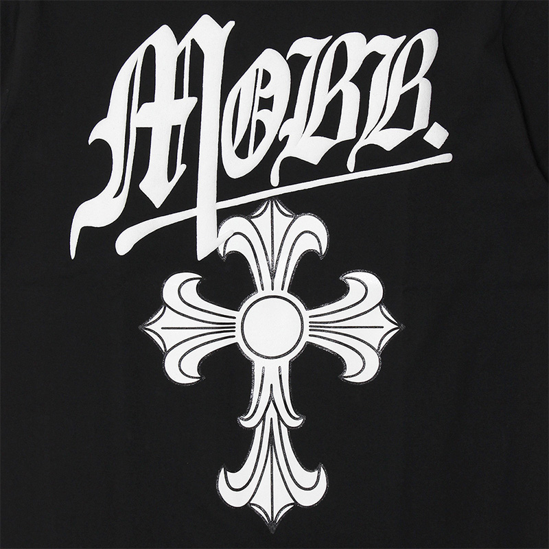 CROSS T-SHIRT -BLACK-