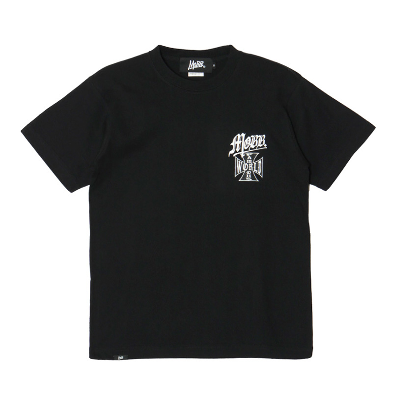 MALTESE CROSS T-SHIRT -BLACK-