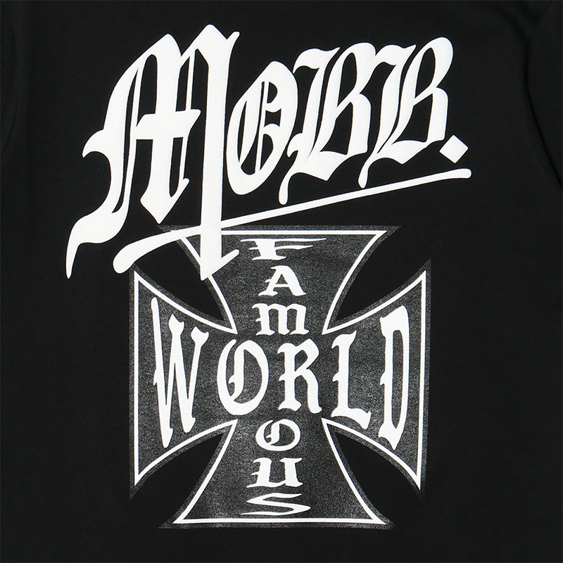 MALTESE CROSS T-SHIRT -BLACK-